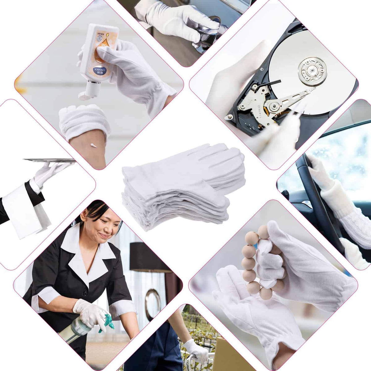 selizo ten pairs stacked flatlay illustrating reusable washable convenience