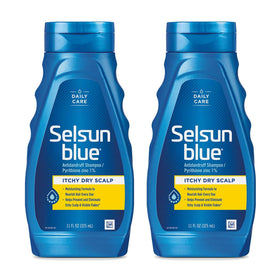 Selsun Blue front packaging two-pack showing bottles and label for value