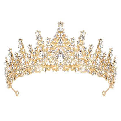 Semato crown front view showing ornate baroque design and regal sparkle