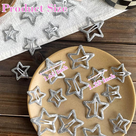 seneeel close-up of star detail highlighting sparkling metallic finish and visual pop