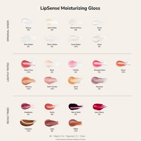 Model wearing SeneGence LipSense gloss in lifestyle setting showing polished look benefit