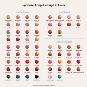 SeneGence LipSense lifestyle shot on woman showcasing durable, day-to-night wear
