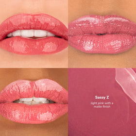 SeneGence LipSense swatch row showing color range and customizable mixing benefit