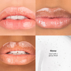 SeneGence LipSense gloss texture close-up highlighting hydrating sheen