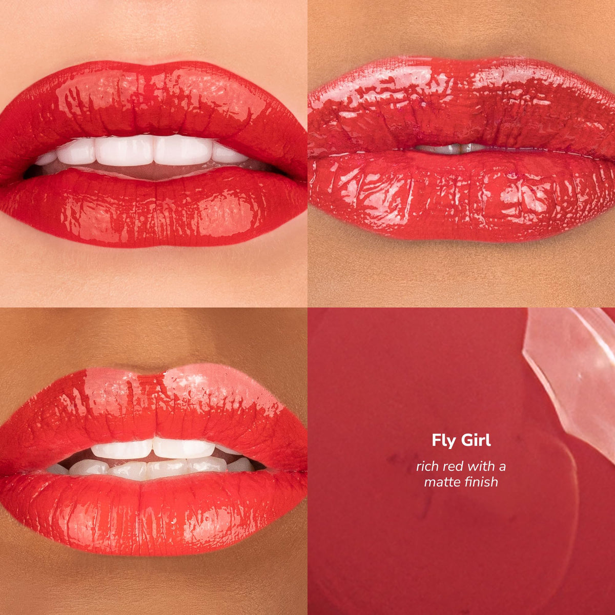 SeneGence LipSense swatch texture revealing smooth film finish for long wear