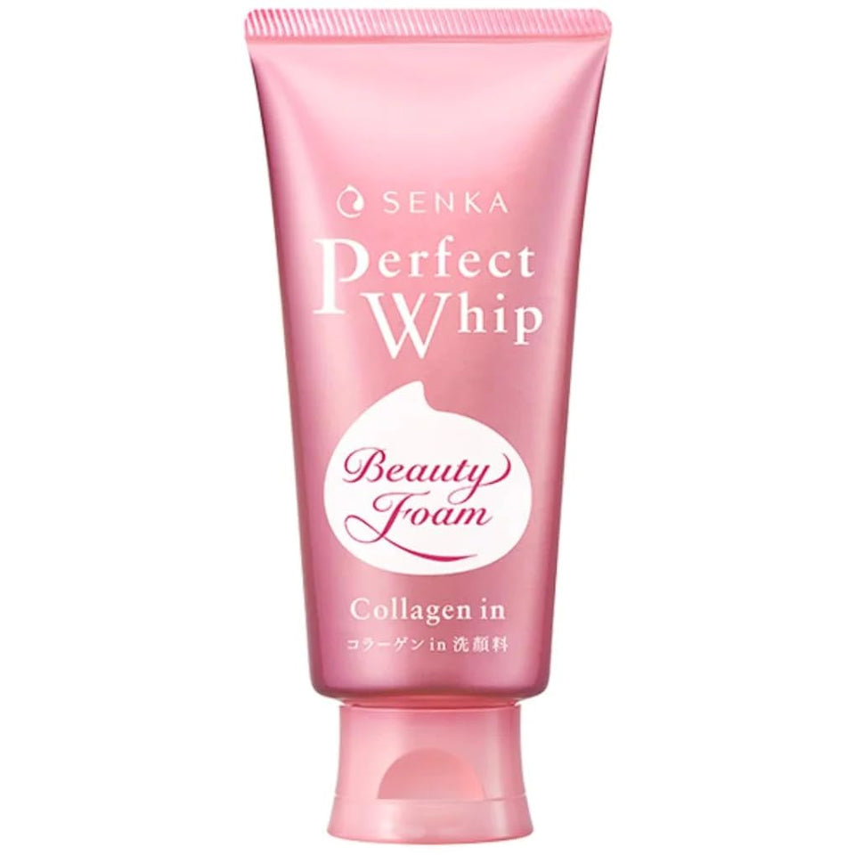 Senka front packaging showing 120g tube and hydrating benefits