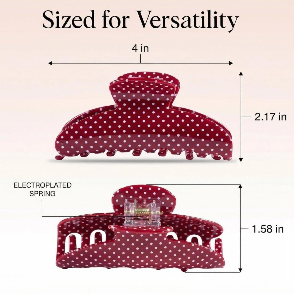 SENMAY three-color polka dot pattern, versatile outfit matching