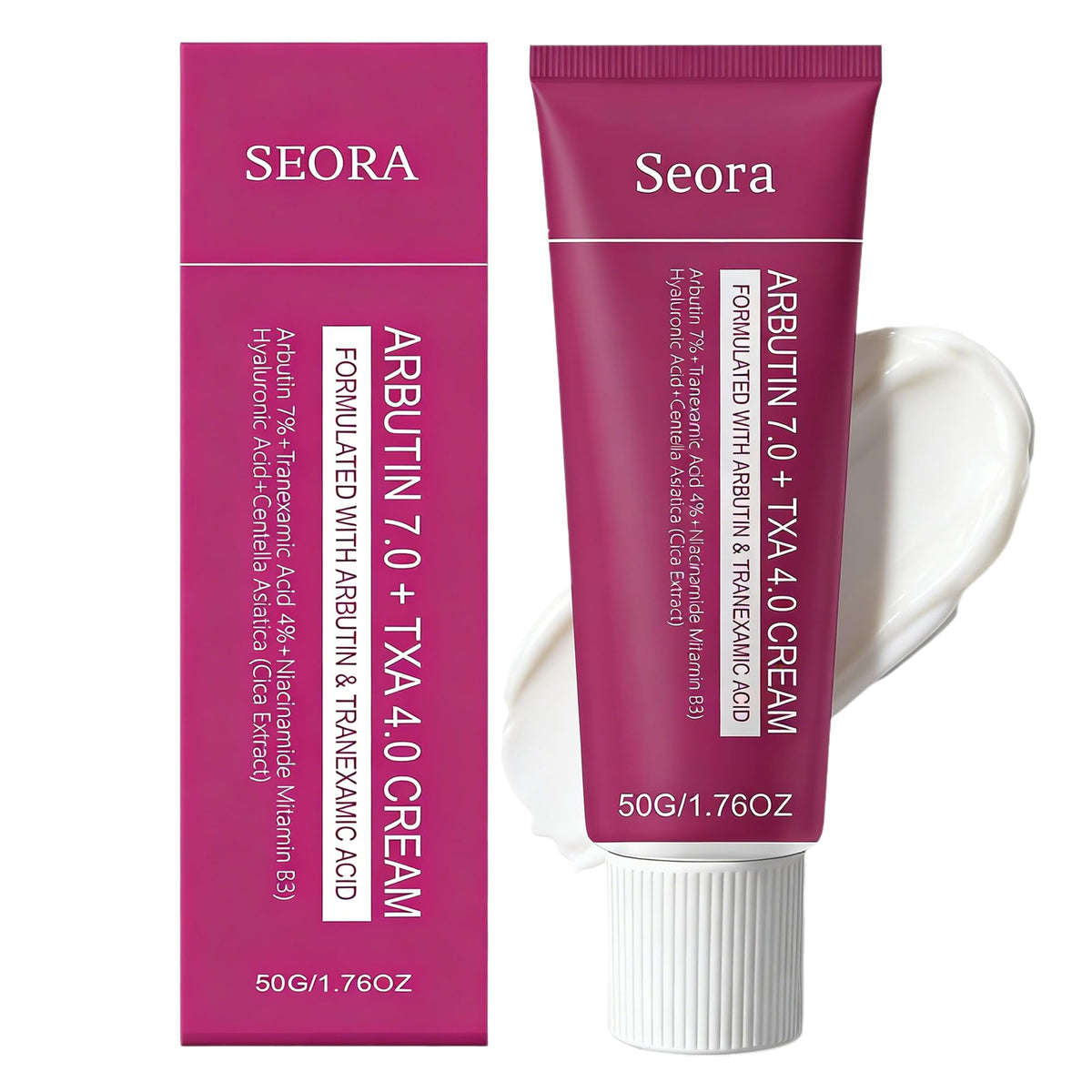 Seora Cream front packaging showing jar and branding for clear choice