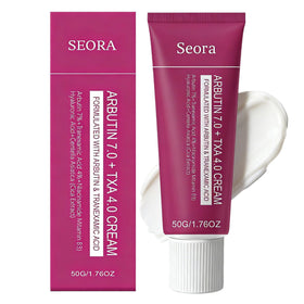 Seora Cream front packaging showing jar and branding for clear choice
