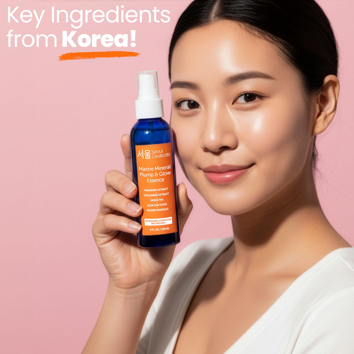 SeoulCeuticals organic aloe gel texture showing soothing hydration benefit