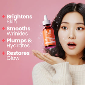 SeoulCeuticals dropper with serum texture for quick absorbency