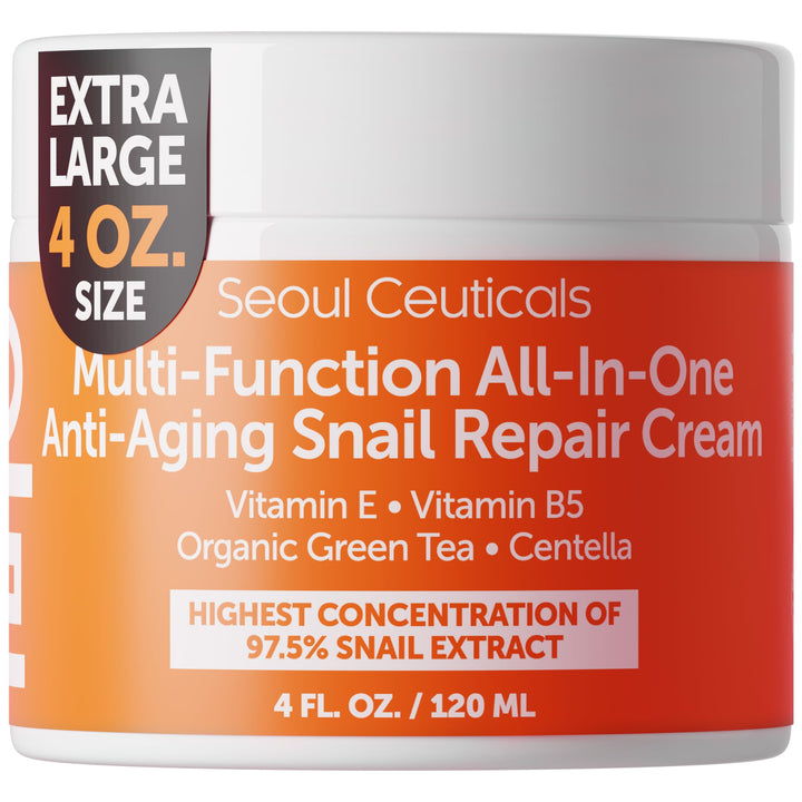 SeoulCeuticals front jar view showing product and clean packaging benefits hydration