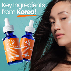 SeoulCeuticals in bathroom routine showing layering under moisturizer