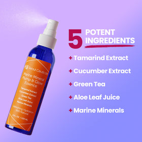 SeoulCeuticals cucumber extract close-up highlighting calming, refreshing benefit