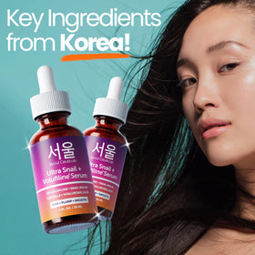 SeoulCeuticals in a bathroom routine showing easy daily layering