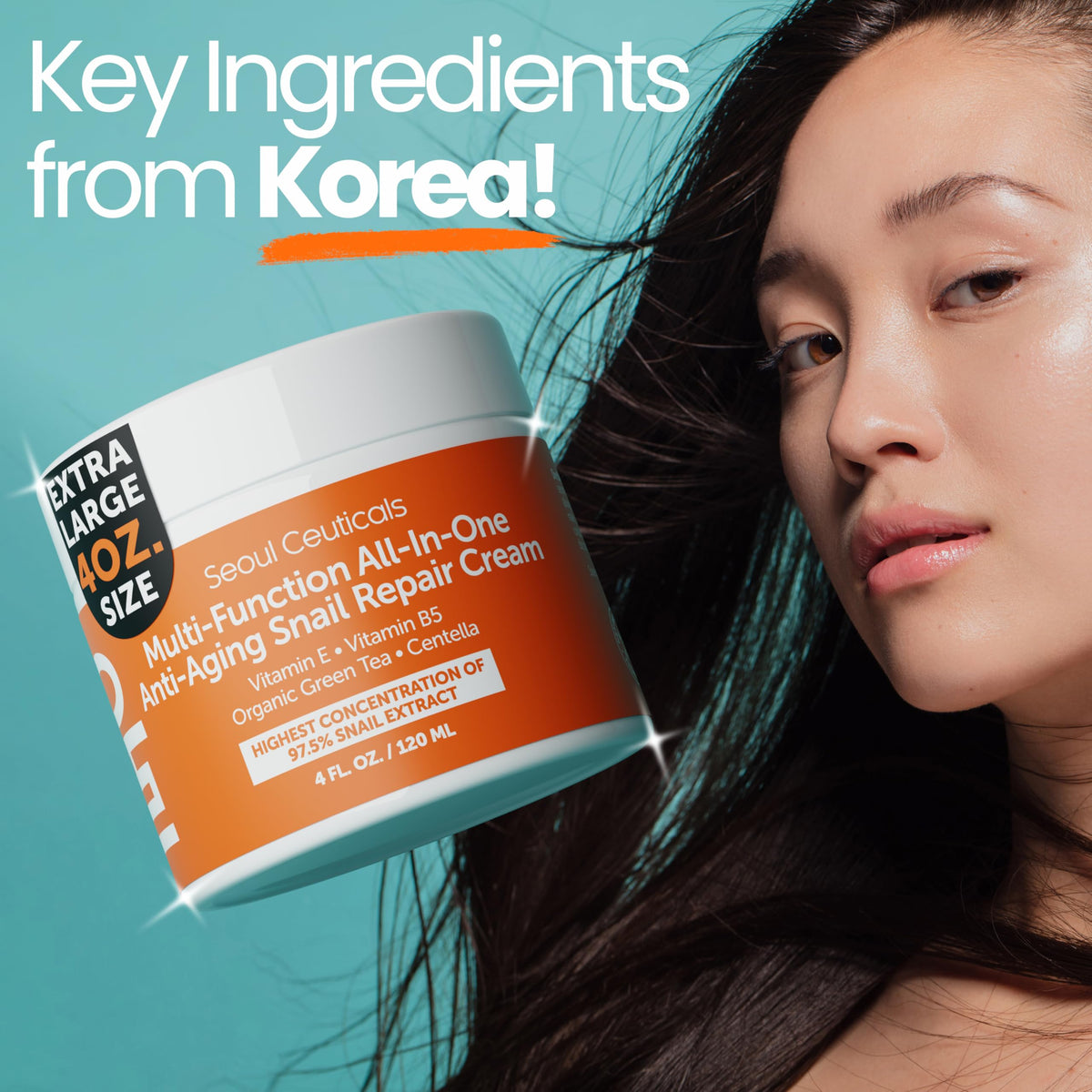 SeoulCeuticals in evening bathroom routine depicting calming night use benefits