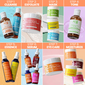 SeoulCeuticals lifestyle nighttime routine scene showing easy integration