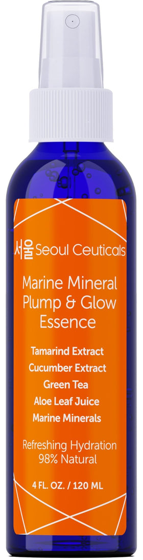 SeoulCeuticals bottle staged on bathroom shelf signaling everyday routine benefit