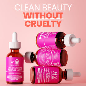 SeoulCeuticals serum texture on hand demonstrating smooth absorbent finish