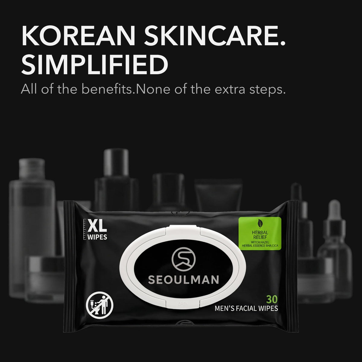 Seoulman pouch inside a gym bag illustrating travel-ready convenience and quick refresh