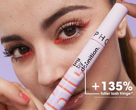 SEPHORA before and after lashes showing fuller-definition benefit