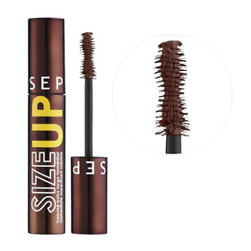 SEPHORA hourglass brush close-up highlighting bristles for precise volumizing