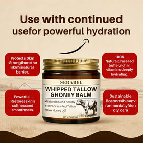 Serabel close-up whipped texture highlighting smooth spreadability and hydration