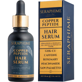 Seraphime front bottle showing label and compact packaging benefit clarity