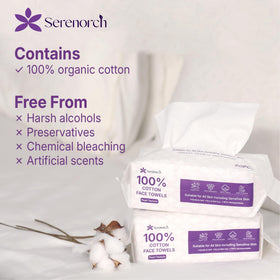 Serenorch wipe used for baby care offering gentle protection