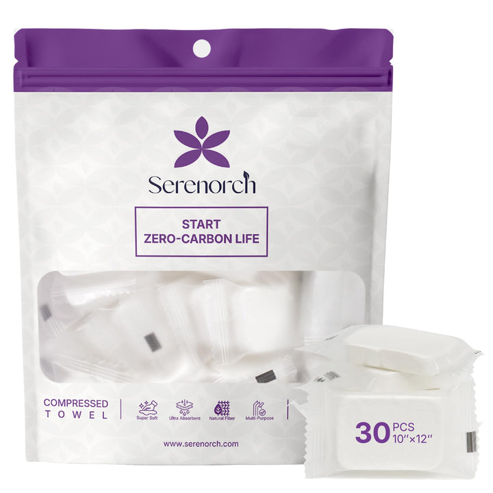 Serenorch front packaging showing 30-count pack and branding for easy identification