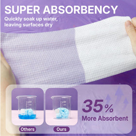 Serenorch towel texture detail highlighting viscose fibers and tear resistance