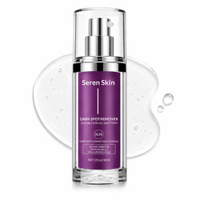 SerenSkin front bottle showing product and brightening benefit