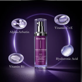 SerenSkin label and ingredients view highlighting correcting complex