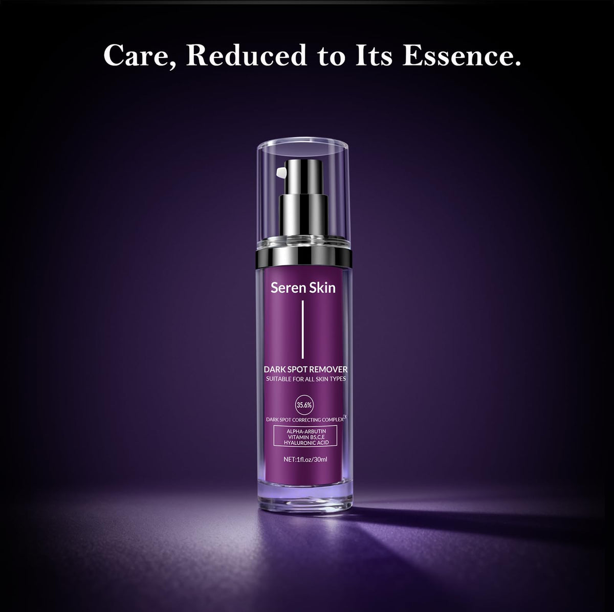 SerenSkin in a bathroom routine setting promoting daily use