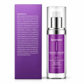 SerenSkin pipette dispensing serum for precise targeted application