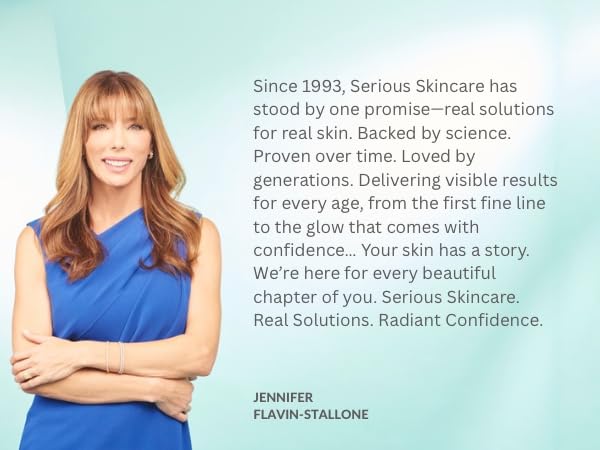 Serious Skincare layered under makeup showing smoother complexion and pore blur
