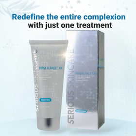 Serious Skincare pump detail demonstrating easy dispensing and precise application benefit