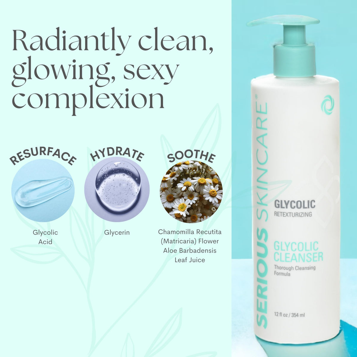 Serious Skincare pump dispenser for easy controlled application