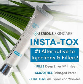 Serious Skincare before and after pores comparison reducing pore appearance