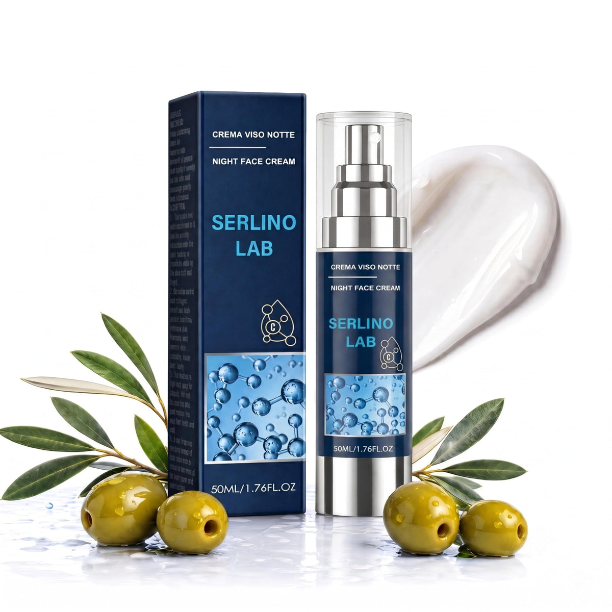 Serlino Lab front packaging showing clean design and product name for shelf appeal