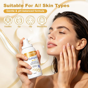 Serovita full-body misting in bathroom for on-the-go hydration after shower