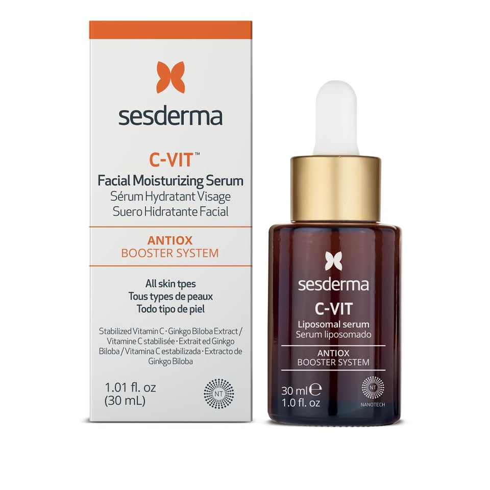 Sesderma bottle front packaging showing label and brand for clear identification