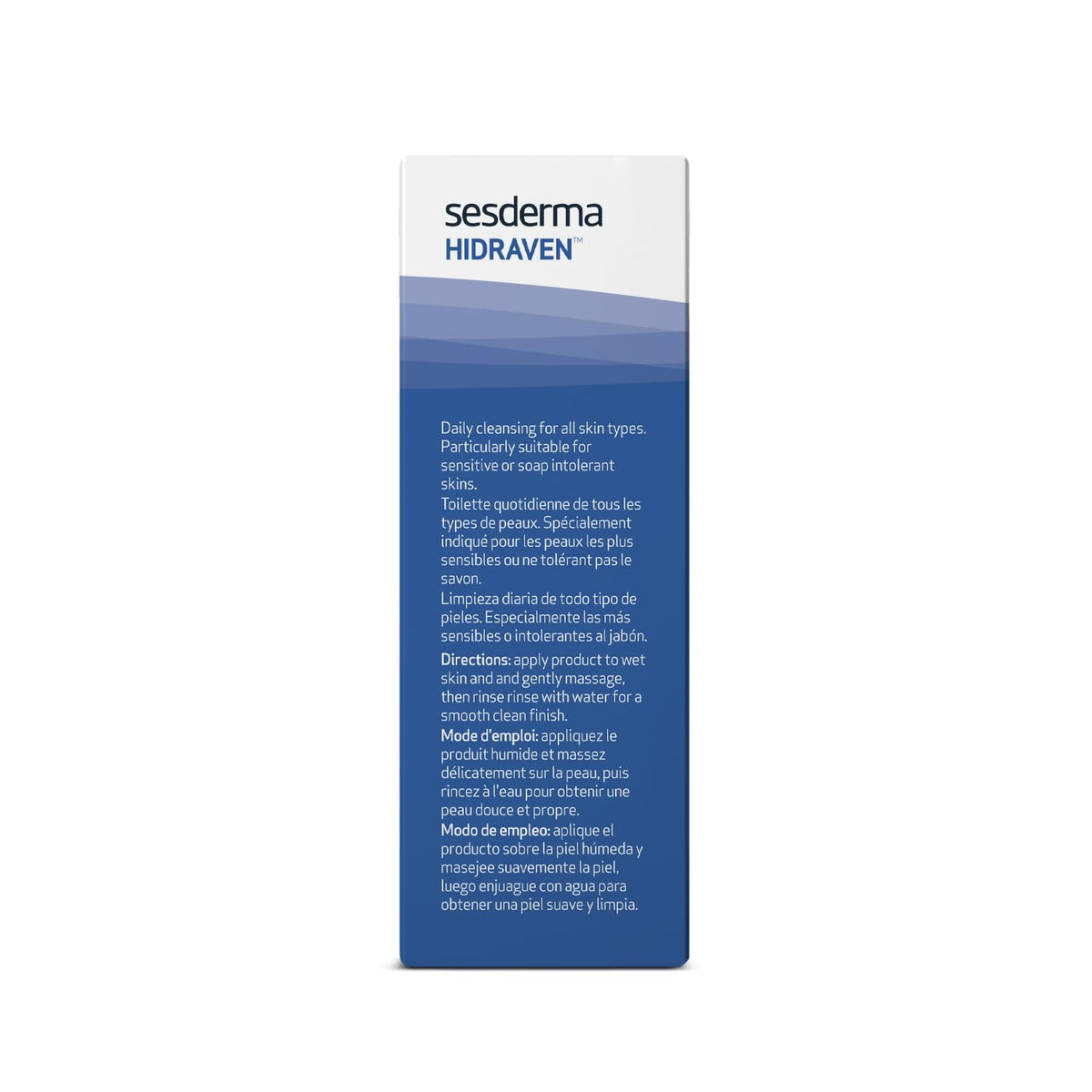 Sesderma HIDRAVEN pump dispensing creamy foam for easy, controlled application