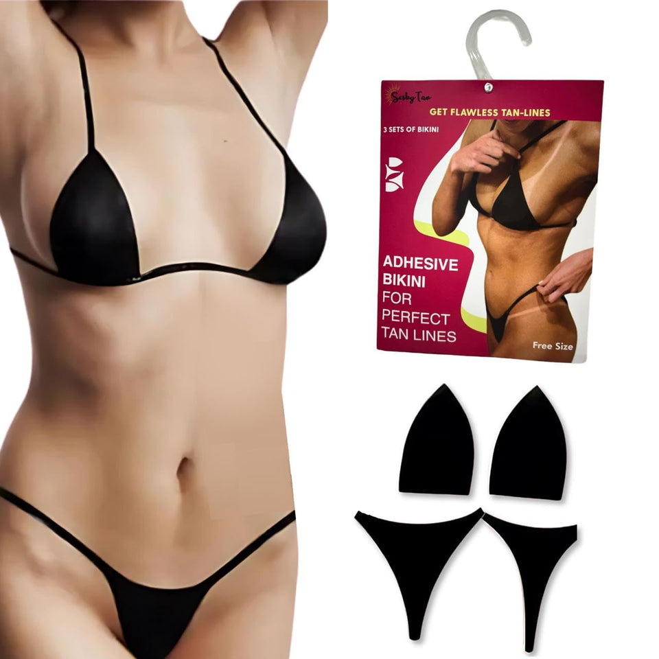 seskytan front packaging showing three-pack, clear labeling and convenience