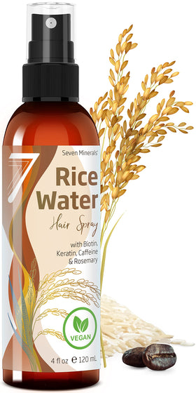 Seven Minerals bottle front packaging showing label and benefits