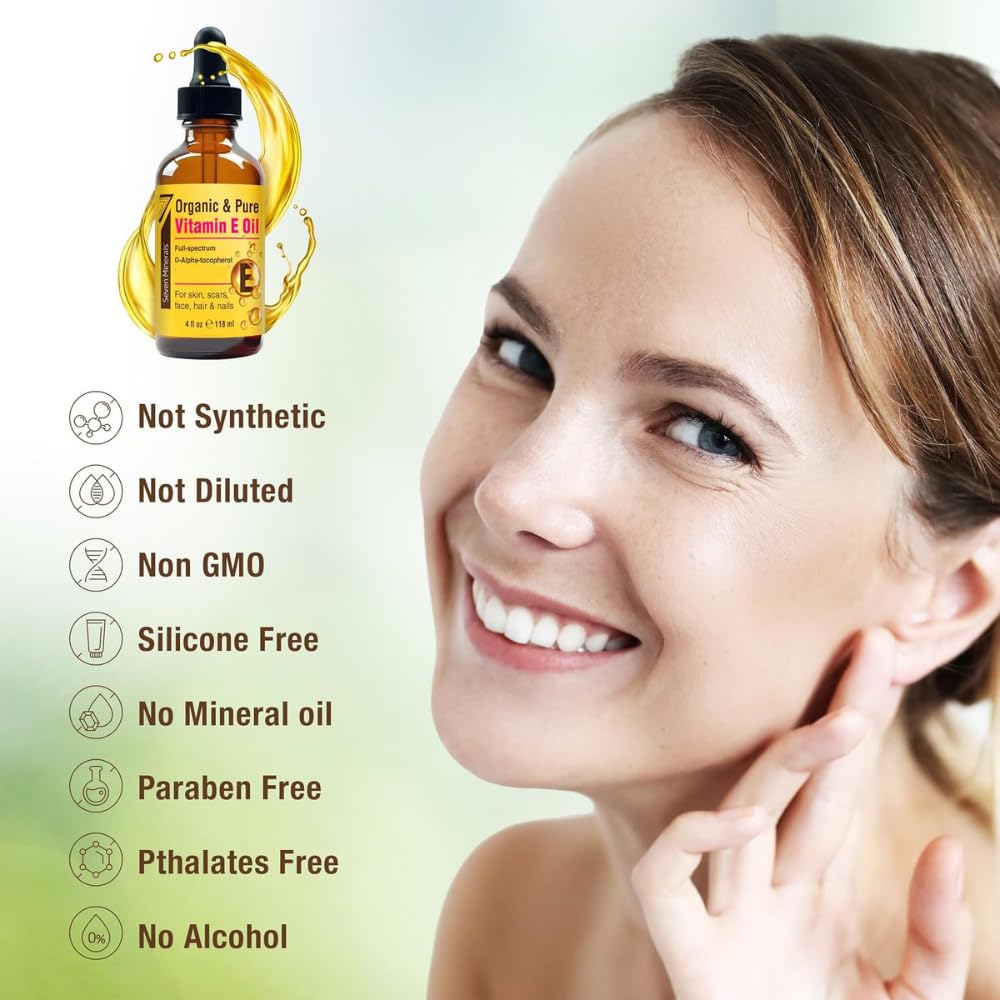 Seven Minerals applied to hair ends showing improved shine and hydration