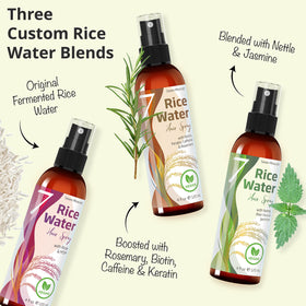 Seven Minerals bottle on bathroom shelf in lifestyle setting for daily use