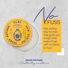 SEVEN POTIONS in-hand application demonstrating easy warming and even spread