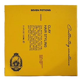 SEVEN POTIONS size comparison with hand to show 3.4 fl oz portable scale