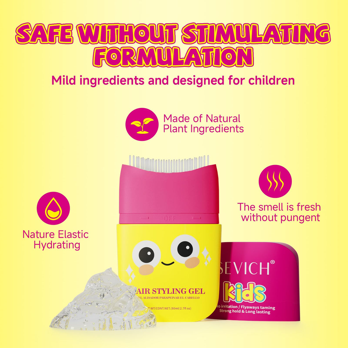 SEVICH child using on toddler illustrates easy parent-applied finishing fix
